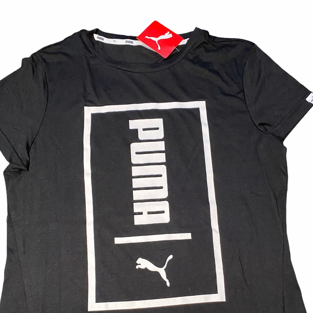 NWT Black and White Puma Athletic Top.